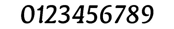 Novaletra Serif Medium Italic Font OTHER CHARS