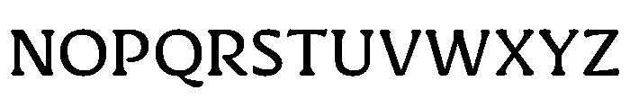 Novaletra Serif Medium Font UPPERCASE