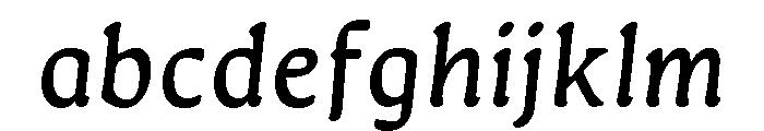 Novaletra Serif Regular Italic FONT