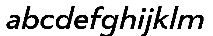 Novantique Sans Bold Italic FONT