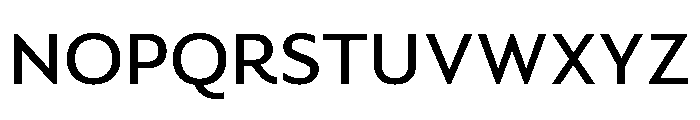Novantique Sans Bold Font UPPERCASE
