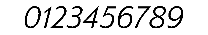 Novantique Sans Light Italic Font OTHER CHARS