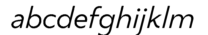 Novantique Sans Light Italic FONT