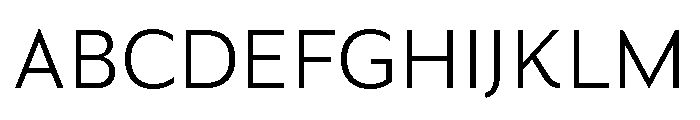 Novantique Sans Light Font UPPERCASE