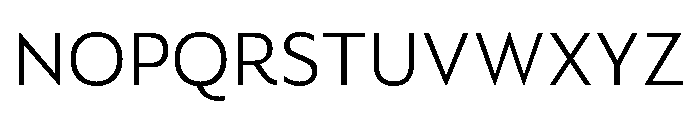Novantique Sans Light Font UPPERCASE