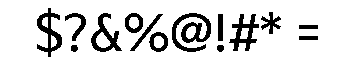 Novantique Sans Regular Font OTHER CHARS