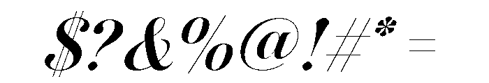 Novantique Script Bold Font OTHER CHARS
