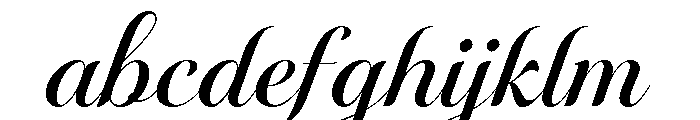 Novantique Script Bold FONT