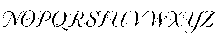 Novantique Script Light Font UPPERCASE