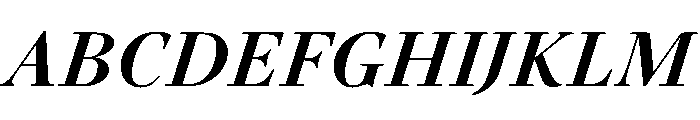 Novantique Serif Bold Italic Font UPPERCASE