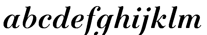 Novantique Serif Bold Italic FONT