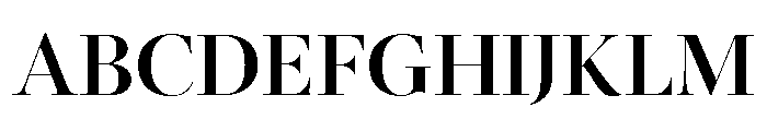 Novantique Serif Display Bold Font UPPERCASE