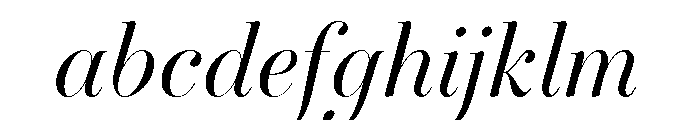 Novantique Serif Display Light Italic FONT