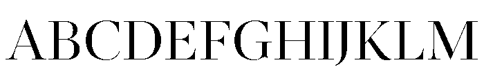 Novantique Serif Display Light Font UPPERCASE
