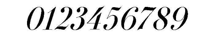 Novantique Serif Display Regular Italic Font OTHER CHARS