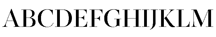 Novantique Serif Display Regular Font UPPERCASE