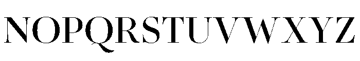 Novantique Serif Regular Swashes Font LOWERCASE