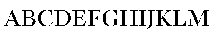 Novantique Serif Regular Font UPPERCASE
