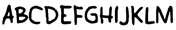 Nreya Font UPPERCASE
