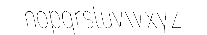 Nsai Pro Rounded Cm Hr Sla Font LOWERCASE
