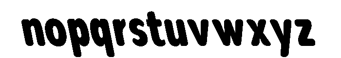 Nsai Pro Rounded Cm Hv Sla Font LOWERCASE