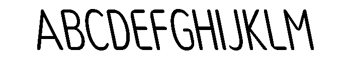 Nsai Pro Rounded Cm Lt Sla Font UPPERCASE