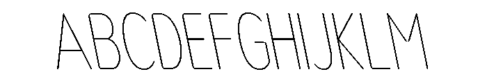 Nsai Pro Rounded Cm Th Sla Font UPPERCASE