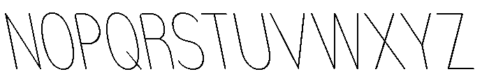 Nsai Pro Rounded Cm Th Sla Font UPPERCASE