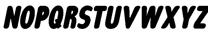 Nsai Pro Rounded Cm XBlk It Font UPPERCASE
