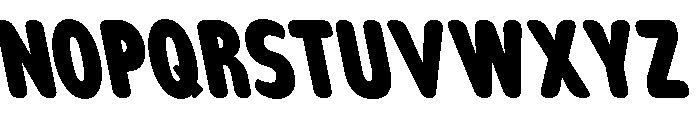 Nsai Pro Rounded Cm XBlk Sla Font UPPERCASE