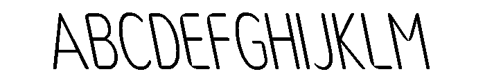 Nsai Pro Rounded Cm XLt Sla Font UPPERCASE