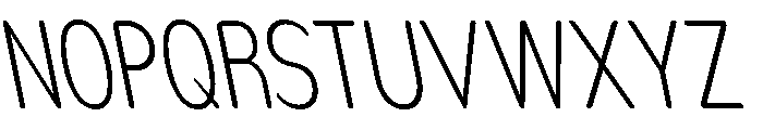 Nsai Pro Rounded Cm XLt Sla Font UPPERCASE