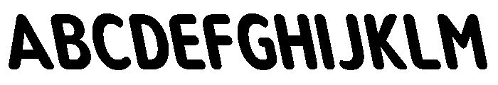 Nsai Pro Rounded Cn Bd Sla Font UPPERCASE