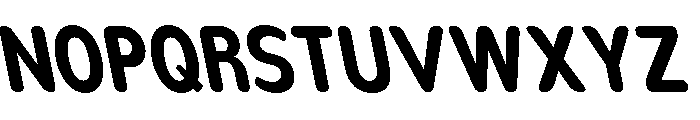 Nsai Pro Rounded Cn Bd Sla Font UPPERCASE