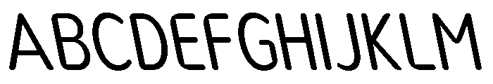 Nsai Pro Rounded Cn Bk Sla Font UPPERCASE