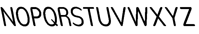 Nsai Pro Rounded Cn Bk Sla Font UPPERCASE