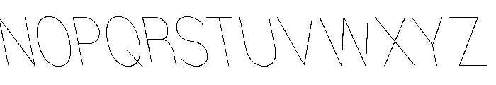 Nsai Pro Rounded Cn Hr Sla Font UPPERCASE