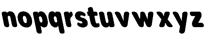 Nsai Pro Rounded Cn Hv Sla Font LOWERCASE