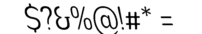 Nsai Pro Rounded Cn Lt Sla Font OTHER CHARS