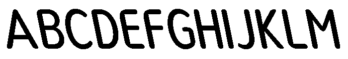 Nsai Pro Rounded Cn Nw Sla Font UPPERCASE