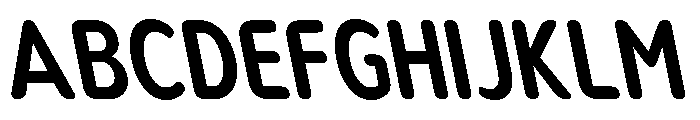 Nsai Pro Rounded Cn SmBd Sla Font UPPERCASE