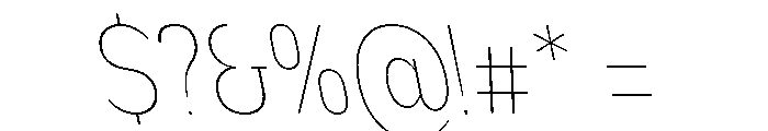 Nsai Pro Rounded Cn Th Sla Font OTHER CHARS