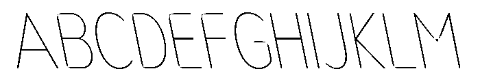 Nsai Pro Rounded Cn Th Sla Font UPPERCASE