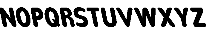 Nsai Pro Rounded Cn XBd Sla Font UPPERCASE