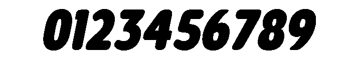 Nsai Pro Rounded Cn XBlk It Font OTHER CHARS