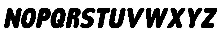 Nsai Pro Rounded Cn XBlk It Font UPPERCASE