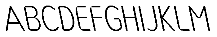 Nsai Pro Rounded Cn XLt Sla Font UPPERCASE