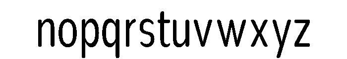 Nsai Pro Rounded Comp Book Font LOWERCASE