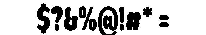Nsai Pro Rounded Comp ExtBlk Font OTHER CHARS