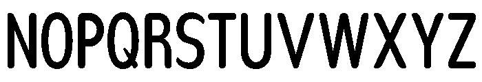 Nsai Pro Rounded Comp Med Font UPPERCASE